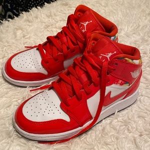 Red air Jordan’s